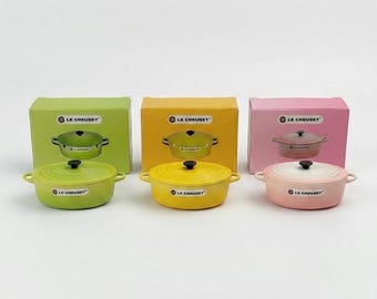 【在庫1】ドールハウス ミニチュアフード 鋳物 ル・クルーゼ staub 鍋 現在、この商品の在庫はありません - Etsy