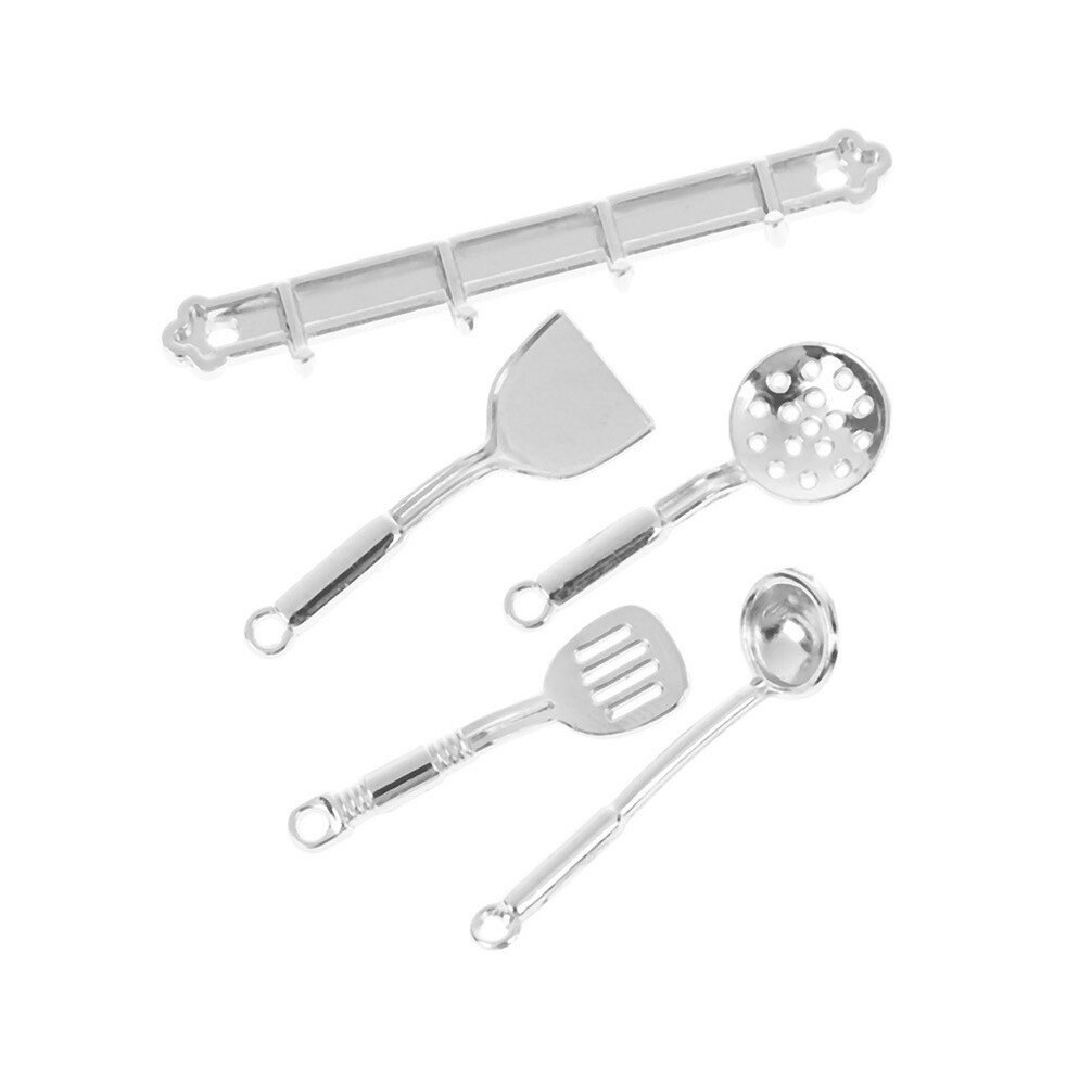 1/12 1/6 Dollhouse Miniature Metal Kitchen 4 Utensils With Etsy
