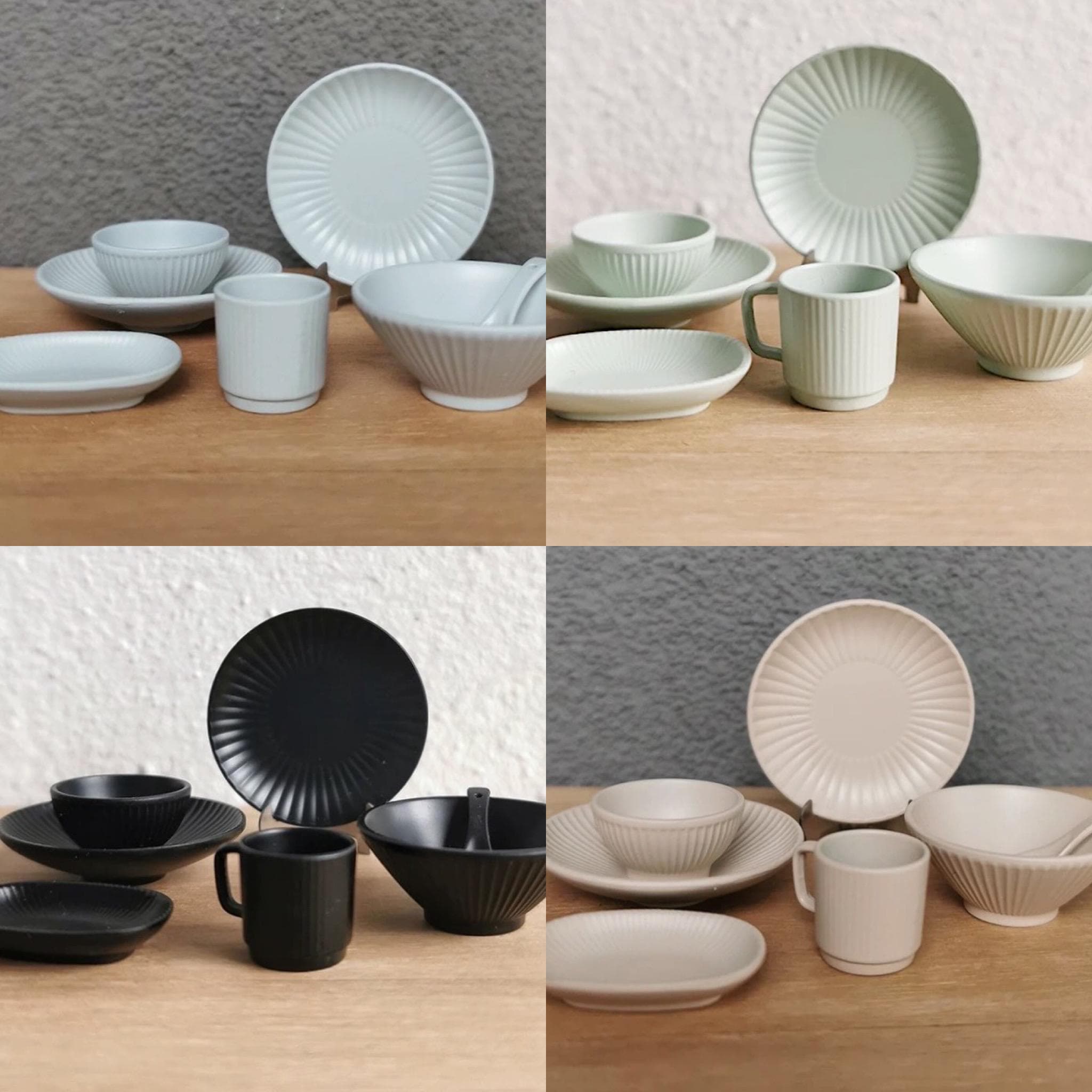 Small plates set of 4 - Etsy 日本