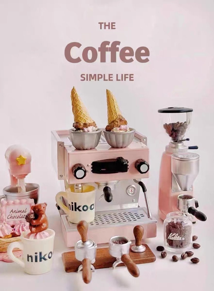 Set of 2 (8 Colours) - 1/6 Dollhouse Miniature Replica La Marzocco