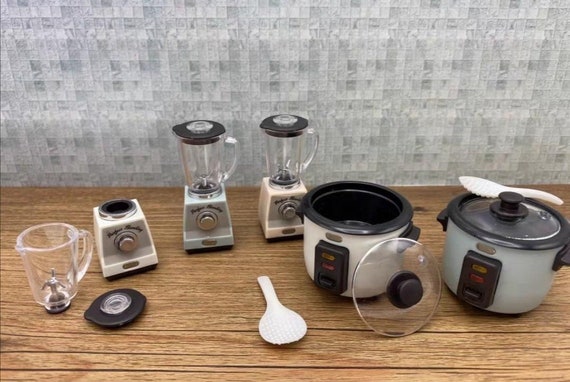 Pink Aqua White Vol. 3 16 dollhouse miniature TOFFY Blender /& Rice cooker collection