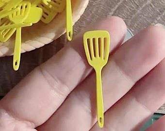 1/6 Dollhouse Miniature Yellow Spachtel // Inbox us for jeden Anlass #rm4