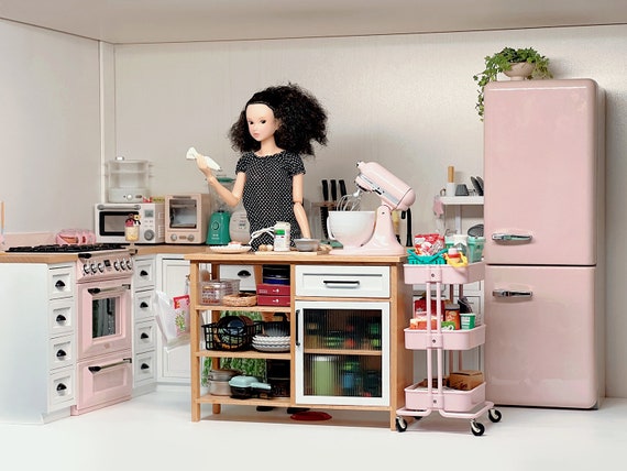 1/12 1/6 Dollhouse Miniature Replica Russell Hobbs & OXO Kitchen Tools  Collection: Steamer / Kettle / Trays / Blender / Measuring Jugs 