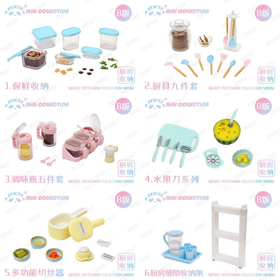 1/12 1/6 Dollhouse Miniature JYKYS Kitchenware Collection Etsy