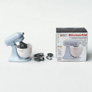 1/12 Dollhouse Miniature Replica KitchenAid Artisan Tilt-head Stand Mixer (Height 3 cm) w/ Box Packaging [ZURU Mini Brands Home Series] #zmb