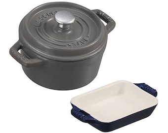 1/12 1/6 ドールハウス ミニチュア レプリカ STAUB 調理鍋 & 調理器具