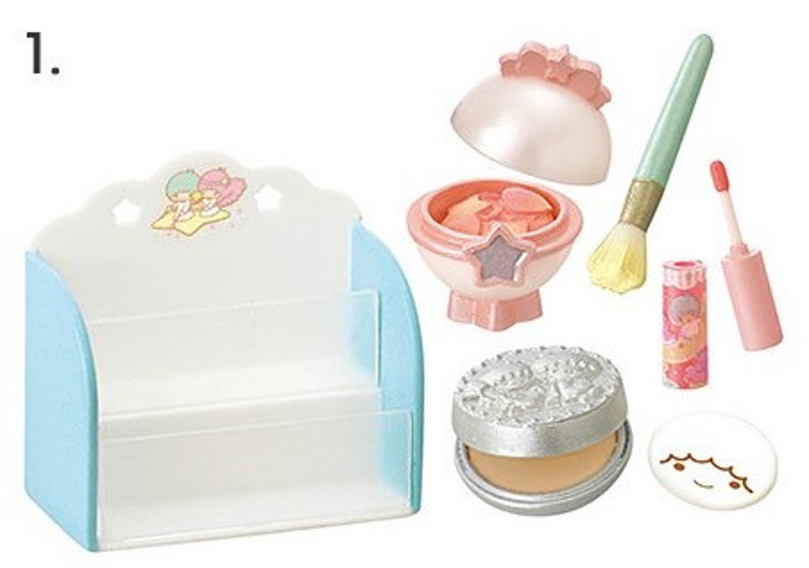 1/6 dollhouse miniature Rement Little Twin Stars Cosmetics Etsy