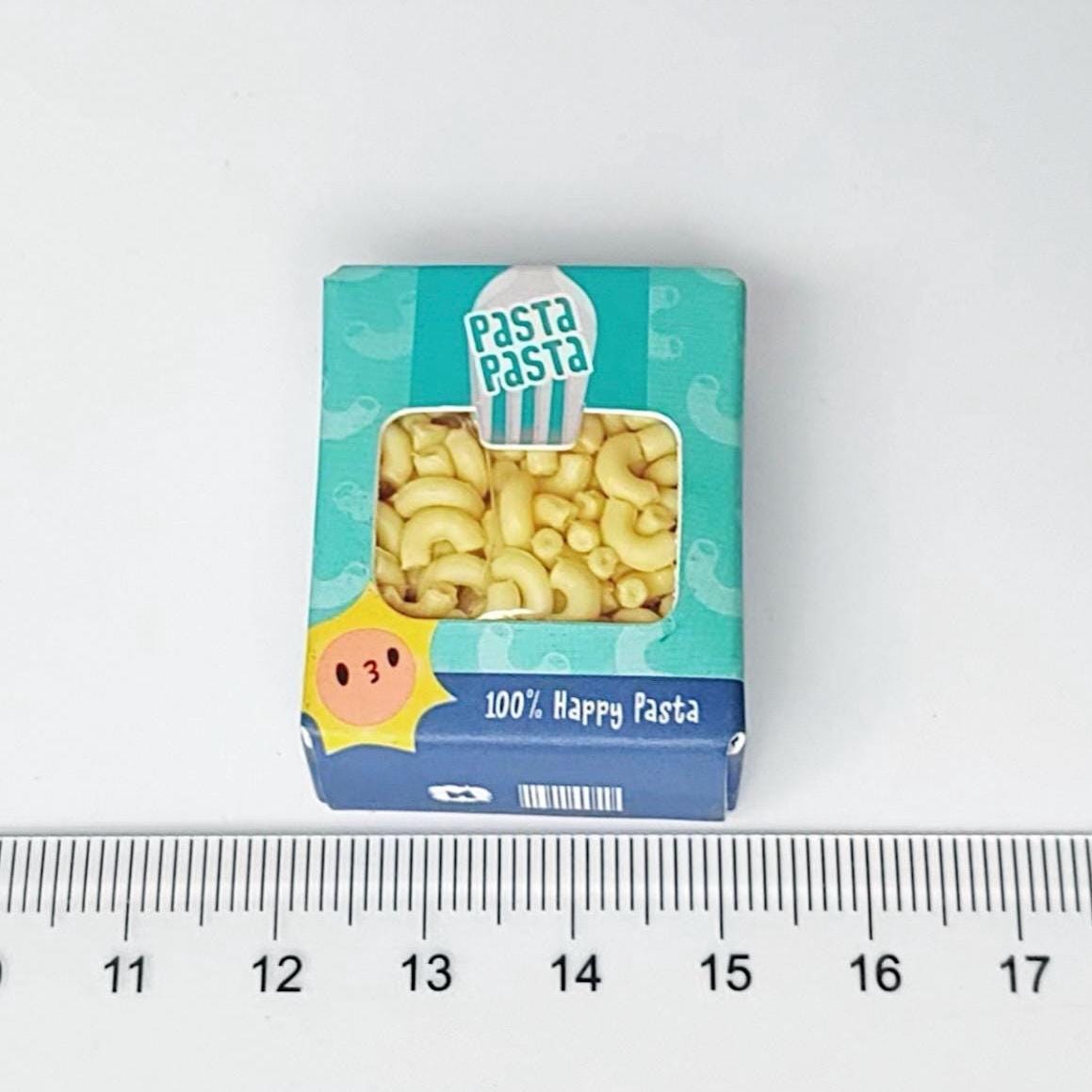 4 Types - 1/6 Dollhouse Miniature Pasta Pack / Oval Plate: Fusilli ...