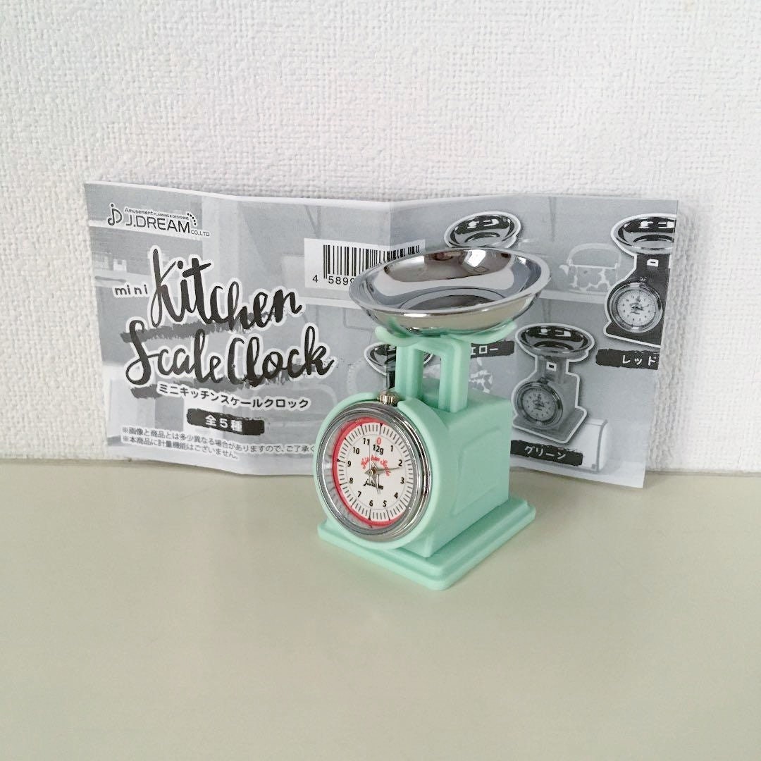 Kitchen Scale Clock Series 2 (Gashapon - J Dream) – Small Thing Lah