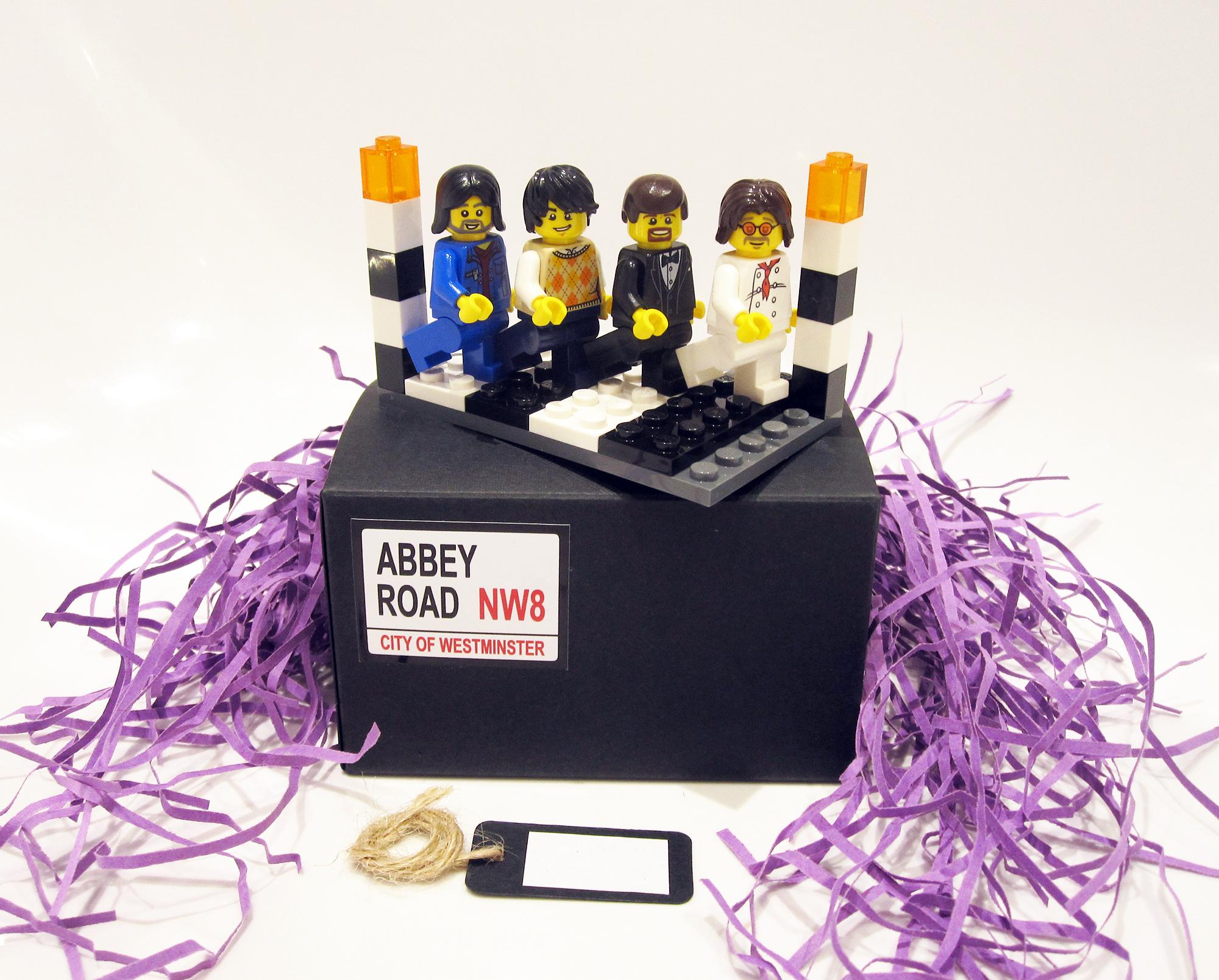 The Beatles - 100% Genuine Lego Pieces - Abbey Road Zebra Crossing