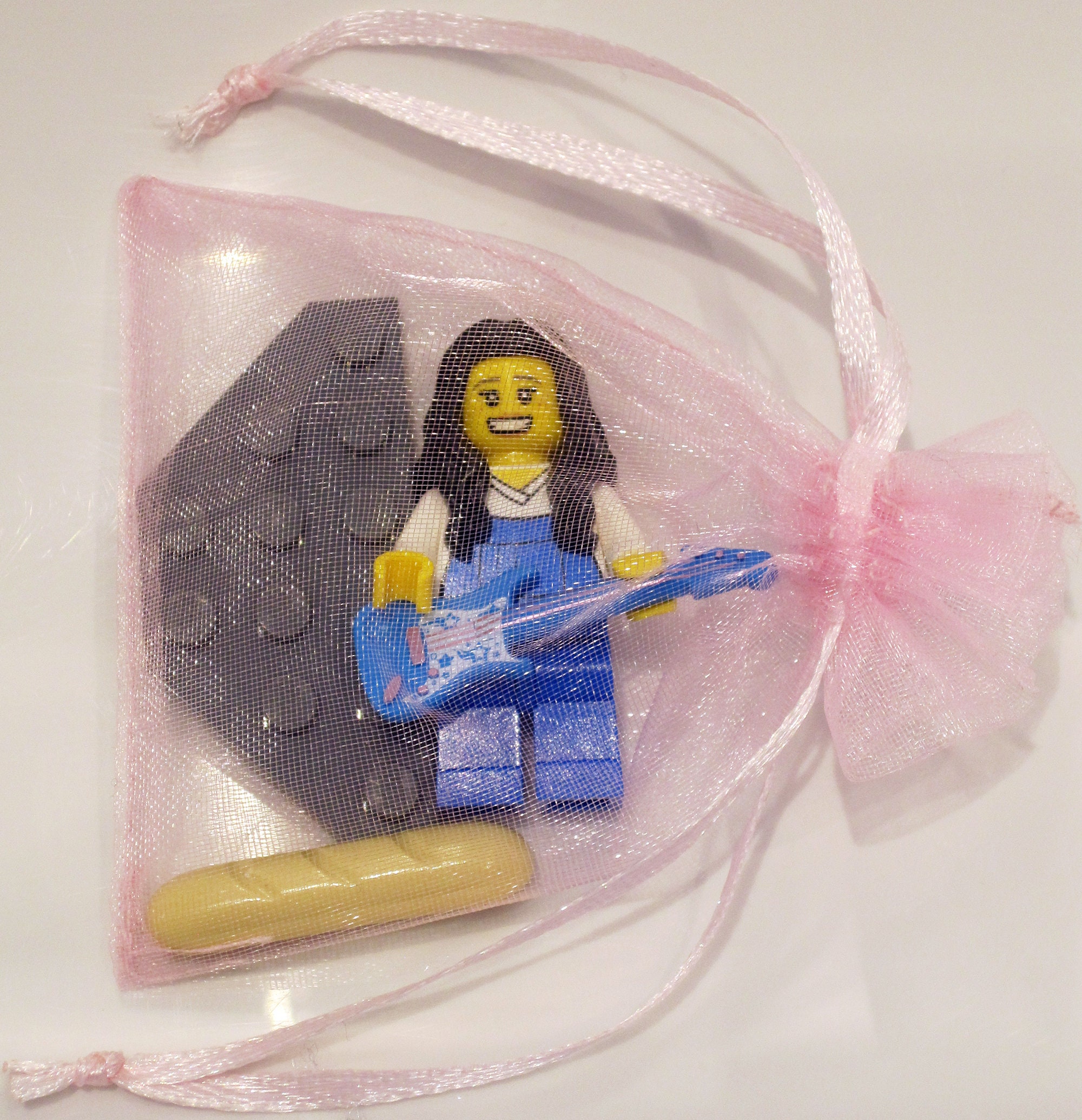 Katie Pruitt Lego Minifigure With Guitar & French Baguette It's