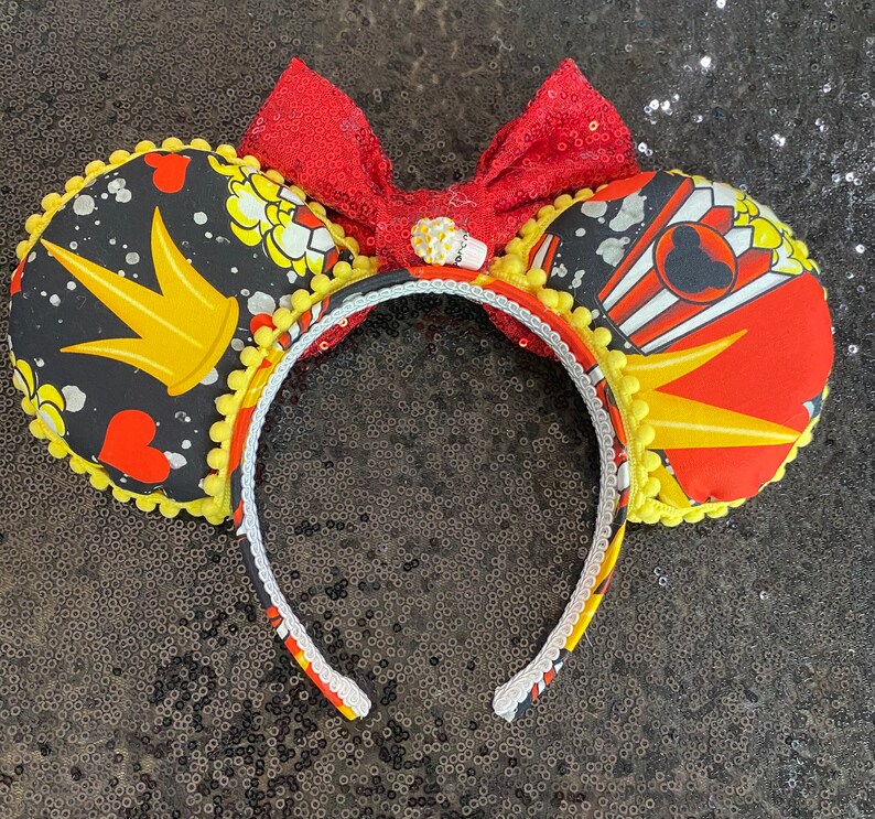 Mickey Popcorn Minnie Ears Etsy