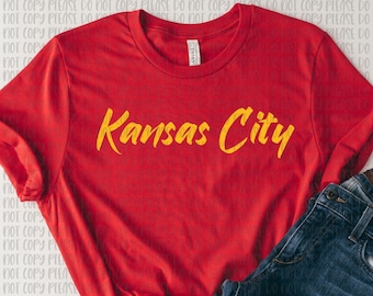 Kansas City Shirt | KC Graphic Tee | Baseball Raglan | Kansas City Shirt | Cute Super Bowl Shirts | Football