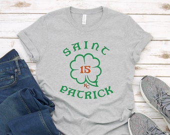 Kansas City Shirt for Him | Saint Patrick | KC Shirts for Her | St. Patrick's Day Graphic Tee | Shamrock T-Shirt