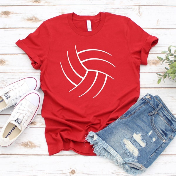 Volleyball T Shirt Etsy
