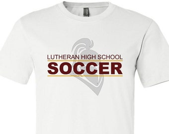 Lutheran Knights Soccer Shirt | LHS Spirit Wear | Soccer T-Shirt | Knight Shirts