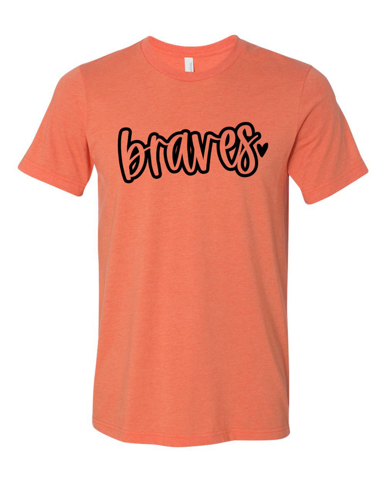 Bonner Springs Braves Soccer T Shirt Braves Baseball Shirts Etsy