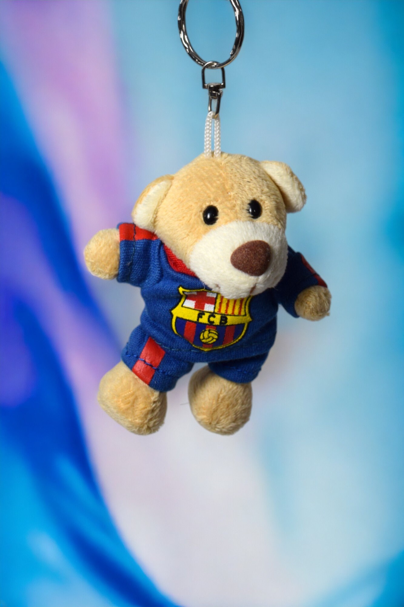 FC Barcelona Key Ring Keychain Teddy Bear Backpack Hanging Fan Club Accessories Gift Student Bag Pendant Etsy
