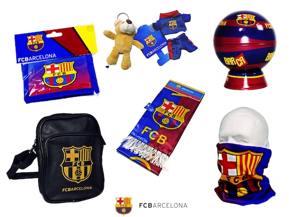 FC Barcelona Equipo de Fútbol Paquete Fan Oficial 6 Productos Regalo  Cumpleaños FCB 2023 Todo en Uno -  México