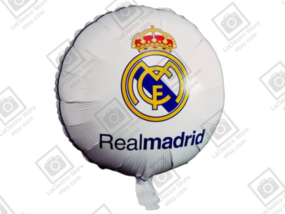 Basic Real Madrid Party Birthday Decoration Supplies Set 12 PCS Balloons  Flag Table Cloth -  India