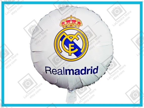 ballon de football real madrid, stocké en vitrine pour déco