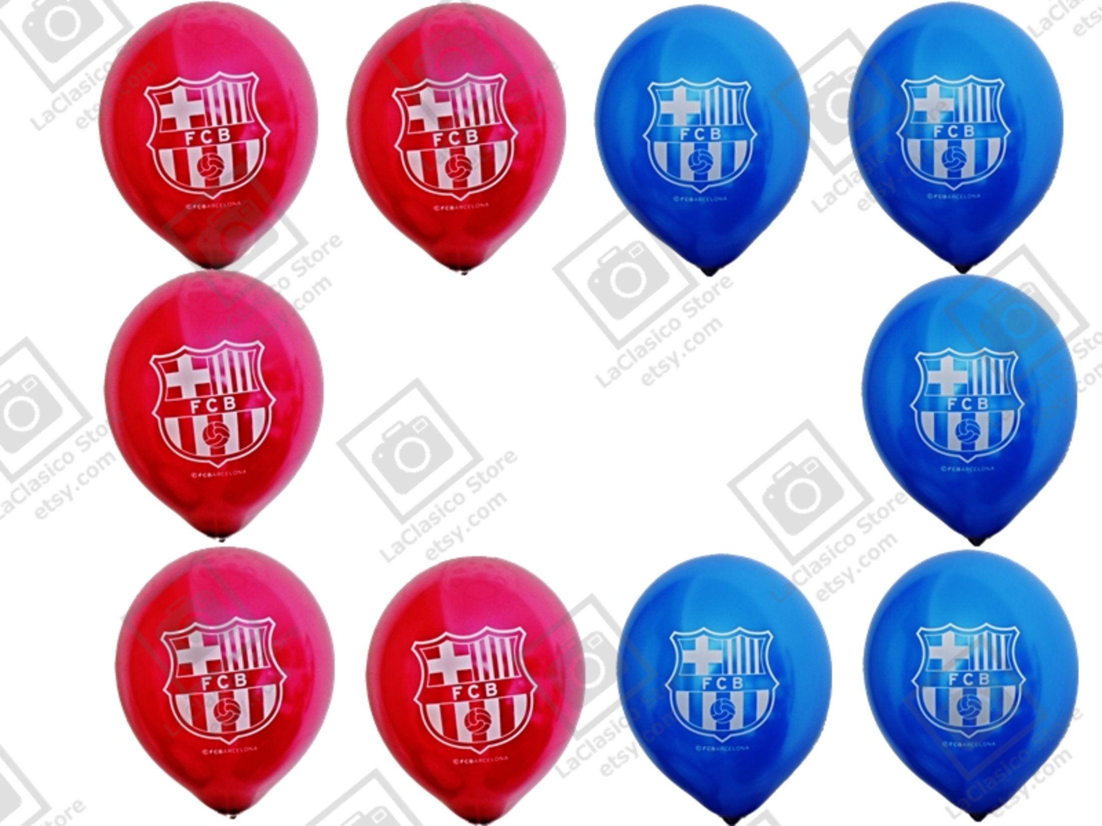 GoGoGoodie Real Madrid CF Birthday Decorations,Soccer Theme Balloons Set La  Liga League Celebration Party Supplies for Soccer Fans Best Gift