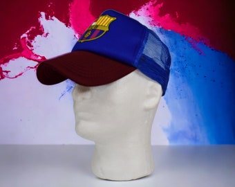 FC Barcelona Mash Hat Cap Club Fan Adulto Regalo Fútbol Fútbol Deportes Headwear Ropa FCB Barça Mercancía