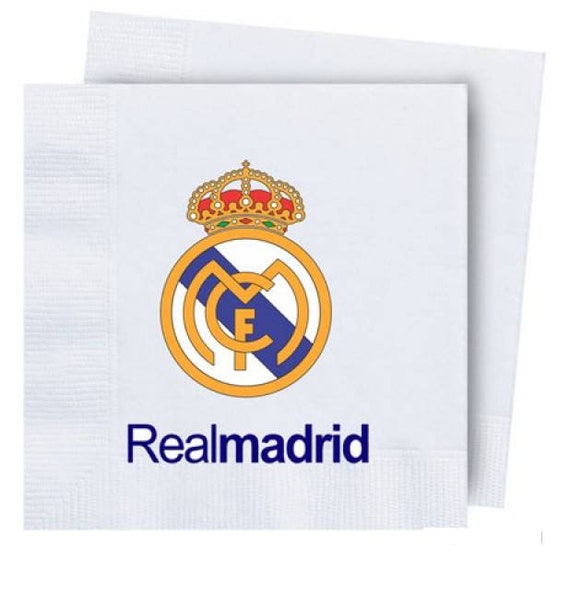 Real Madrid Partito Set Compleanno 126 Pcs Decorazione Plates Cups Palloncini Napkins Cupcakes Tovaglia Tutto In Uno