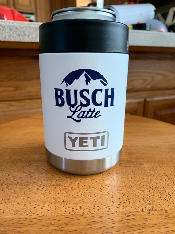 busch latte can koozie