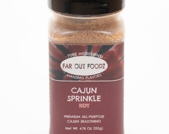 Cajun Sprinkle - HOT!! - PURE spice blend free of all JUNK!