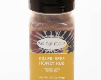 Killer Bees Honey Rub -  PURE spice blend free of all JUNK!