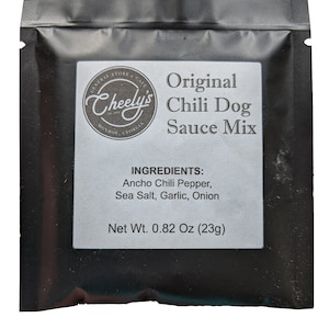Cheely&#39;s Chili Sauce Mix - Makes the BEST chili dogs! PURE spice blend free of all JUNK!