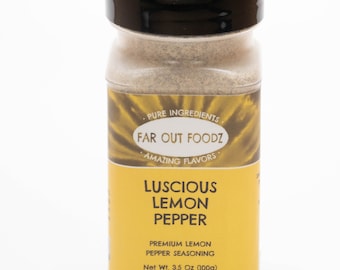 Luscious Lemon Pepper - PURE spice blend free of all JUNK!