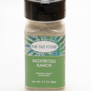 Righteous Ranch - Dip, Dressing Mix & Seasoning Mix - PURE spice blend free of all JUNK!