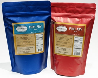 Fish Fry - Mild & Scharf - Nicht angereichert, Nicht GMO 100% Biologisch