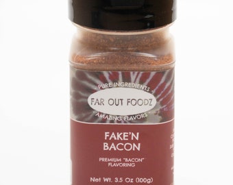 Fake 'N Bacon - Meat- and Soy-free Bacon Flavoring - PURE spice blend free of all JUNK!