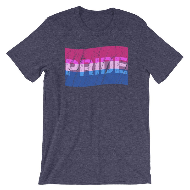 Bisexual Bi Pride Flag Pride Month Shortsleeve Unisex Etsy