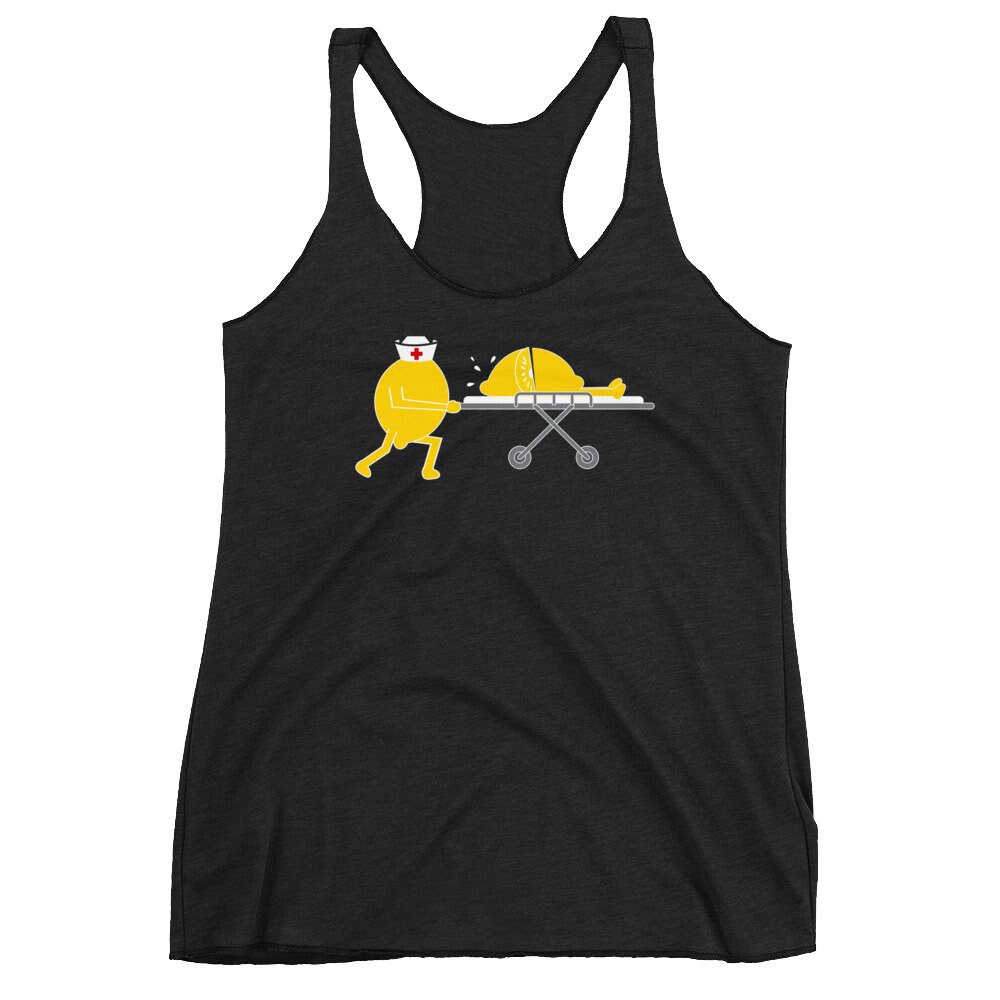 Womens Lemon Aid T Shirt Funny First Aid Lemons CPR Joke Tee For Ladies P 30544038