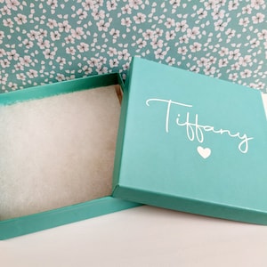 Aqua jewellery gift box