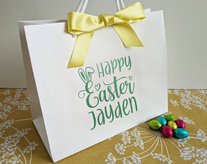 Bolsas de golosinas para Pascua