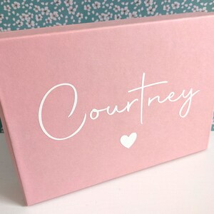 Pink gift box