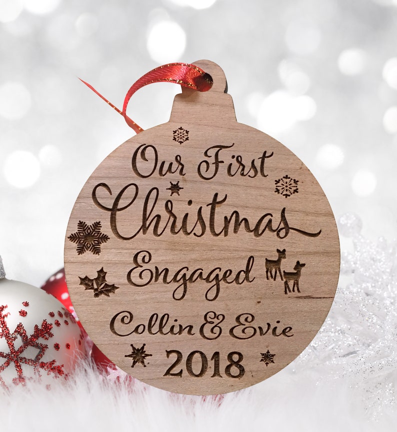 first christmas engaged gifts
