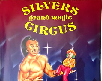 Silvers Grand Magic Circus Australien 1990er Original Vintage Zirkus Poster