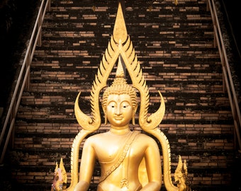 Sitting Buddha, Printable Photograph Digital Download