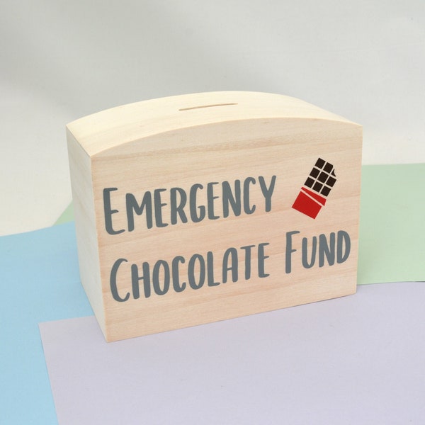 Emergency Chocolate Fund Money Box
