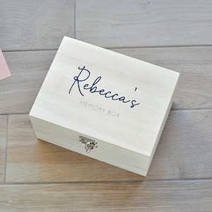Personalised Memory Box