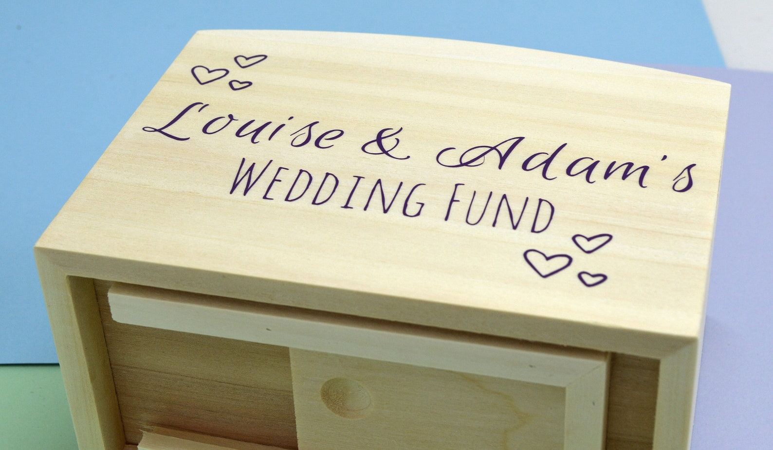 Wedding Fund Money Box Etsy UK