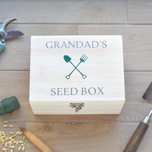 Scatola porta semi personalizzata - Garden Box