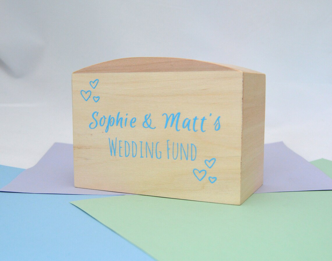 Wedding Fund Money Box Etsy UK