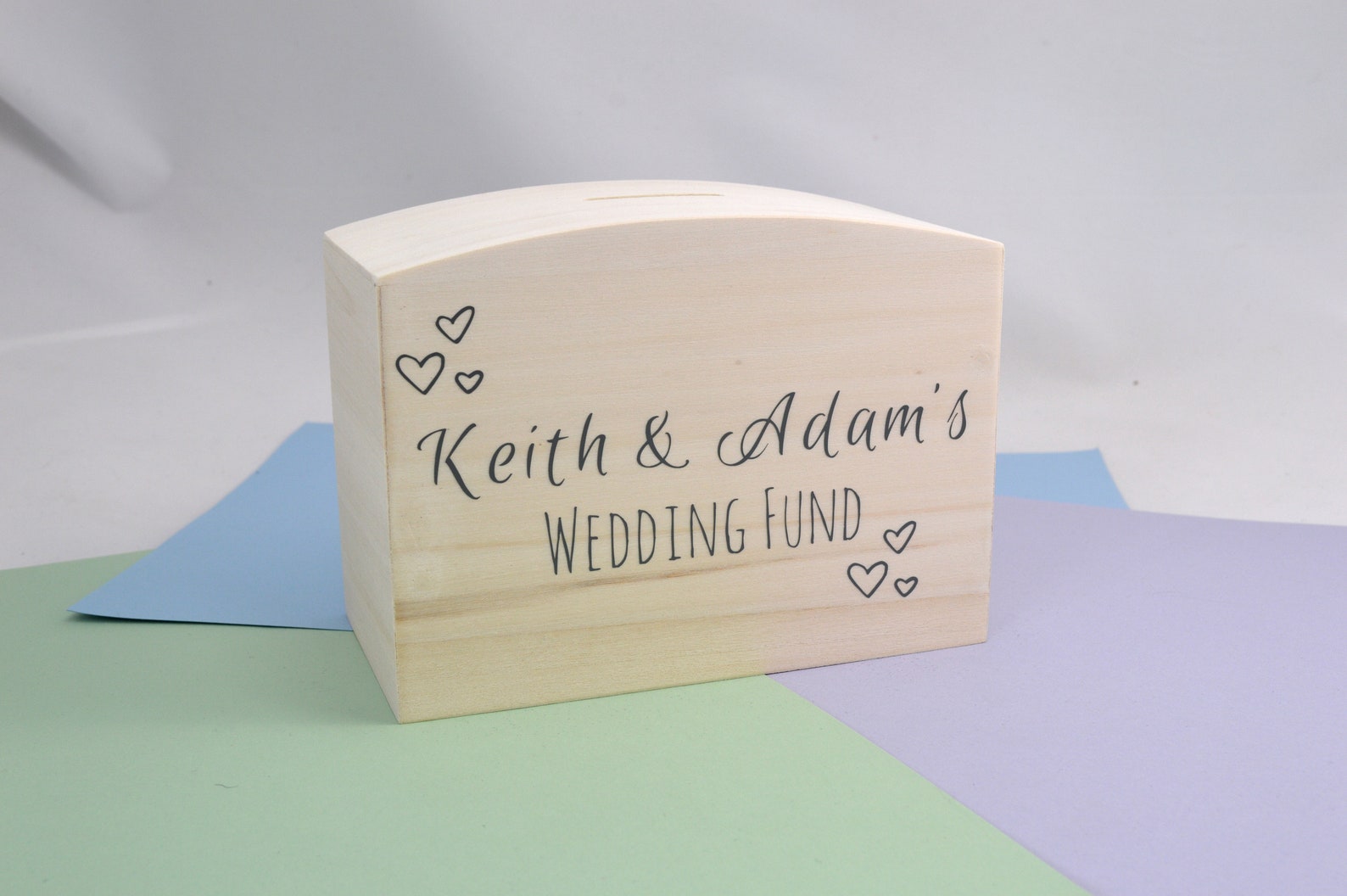 Wedding Fund Money Box Etsy UK